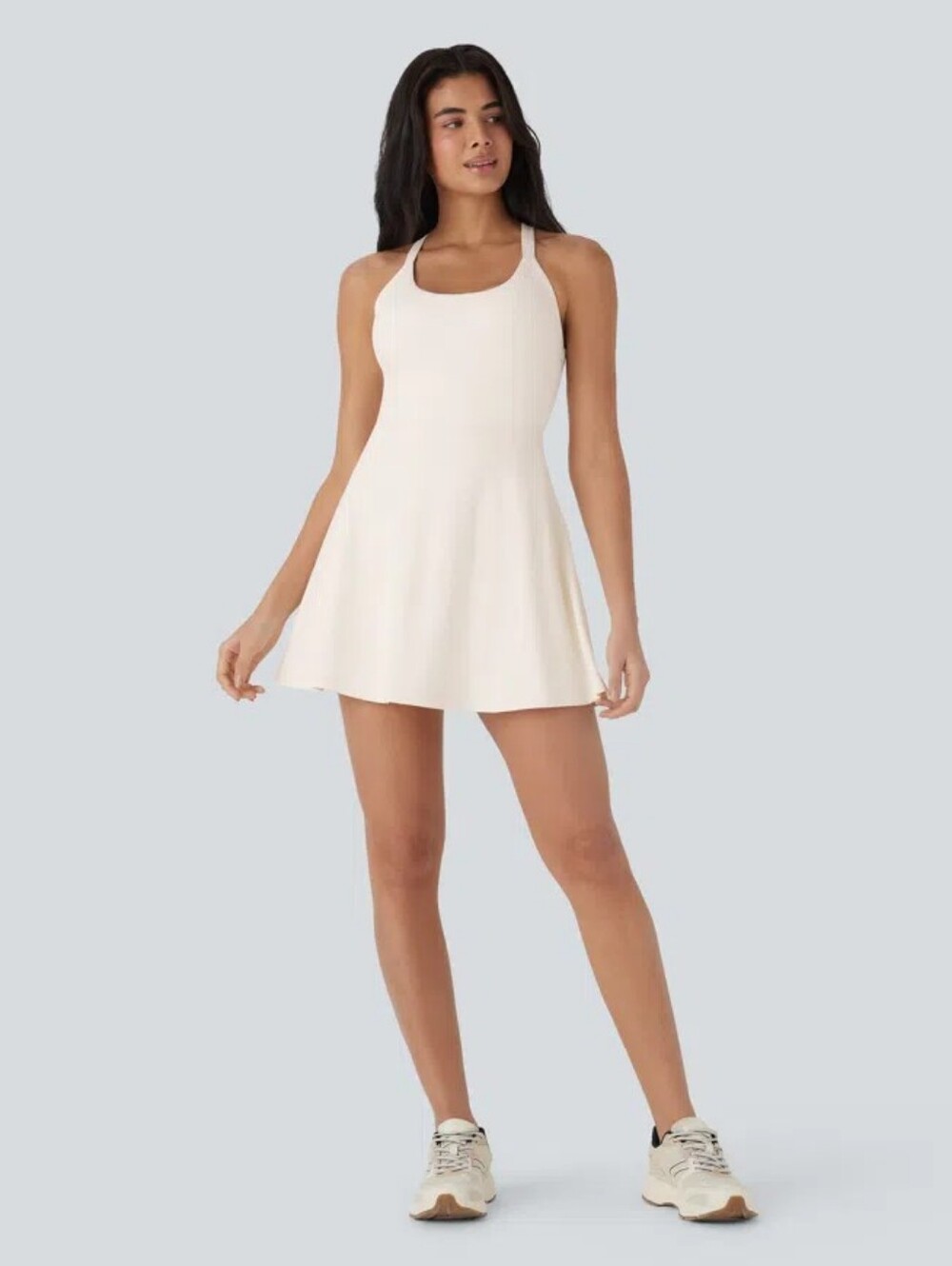 NEE HALARA SoftlyZero Airy Backless InstantCool Active Easy Peasy Dress - Picture 3 of 5